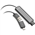 Poly UC DA75 USB A and USB C to QD Smart Digital Interface Adapter, Part# 218266-01