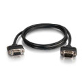 52160 - C2g 15ft Serial Rs232 Db9 Cable With Low Profile Connectors M/f - In-wall Cmg-rated - C2g