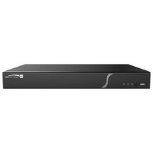 Speco 16 Channel 4K H.265 NVR with PoE and 1 SATA- 16TB NDAA Compliant, Part# N16NRN16TB