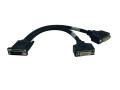 P576-001 - Tripp Lite 1ft Dual Dvi Splitter Cable Dms-59 M/fx2 - Tripp Lite