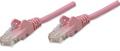 Intellinet Network Cable, Cat6, UTP, IEC-C6-PNK-3, Pink, Part# 392761