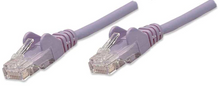 Intellinet Network Cable, Cat6, UTP, IEC-C6-PRP-3, Purple, Part# 393126