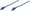 INTELLINET 3 Ft (0.9m), Cat6 Snag less Patch Cable, Blue - 342575