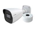 Speco 4MP H.265 AI Bullet IP Camera, IR, 2.8mm lens, Included Junc Box, White Housing, NDAA, Part# O4B9