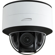Speco O4DM 4MP Vandal-Resistant Dome IP Camera with Advanced Analytics, 2.8 – 12mm Motorized Lens, White, Part# O4DM