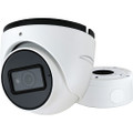 Speco 5MP Advanced Analytic IP Turret Camera with IR, 2.8mm fixed lens, Junction Box, White, NDAA, Part# O5T2