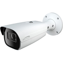 Speco 8MP H.265 NDAA IP Bullet Camera with Advanced Analytics and Junction Box, White, Part# O8B9M