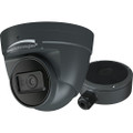 Speco 8MP Flexible Intensifier AI IP Turret Camera with Junction Box, 2.8mm fixed lens, Dark Grey NDAA, Part# O8FT1