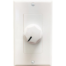 Speco 10W 70/25V Speaker Line Attenuator, Decora-Style - White, Part# WAT10DW