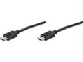 Manhattan DisplayPort Monitor Cable 2 m (6.6 ft.), Black, Stock# 307116