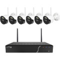 Speco 8 Channel 2MP Wireless IP Camera and NVR Kit with 6 cameras, NDAA, Part# ZIPK8WN2