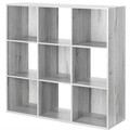6422-8859-WGY - 9 Section Cube Organizer Gray - Whitmor