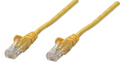 Intellinet IEC-C5-Y-0.5, Network Cable, Cat5e, UTP, Yellow, Part# 347341