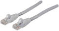 Intellinet IEC-C5-GRY-1, Network Cable, Cat5e, UTP, Gray, Part# 345606