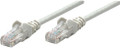 Intellinet IEC-C5-GY-3, Network Cable, Cat5e, UTP, RJ45 Male / RJ45 Male, 1.0 m (3 ft.), Gray, Part# 318921