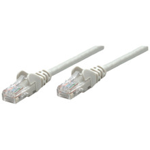 Intellinet IEC-C5-GY-5, Network Cable, Cat5e, UTP, RJ45 Male / RJ45 Male, 1.5 m (5 ft.), Gray, Part# 336628