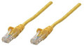 318969 - Intellinet 3 Ft Yellow Cat5e Snagless Patch Cable - Intellinet
