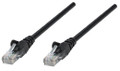320757 - Intellinet 7 Ft Black Cat5e Snagless Patch Cable - Intellinet