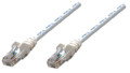 Intellinet IEC-C5-WT-10, Network Cable, Cat5e, UTP, RJ45 Male / RJ45 Male, 3.0 m (10 ft.), White, Part# 320696