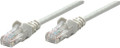 Intellinet IEC-C5-GY-14, Network Cable, Cat5e, UTP, RJ45 Male / RJ45 Male, 5.0 m (14 ft.), Gray, Part# 319812