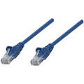 Intellinet IEC-C5-BL-25, Network Cable, Cat5e, UTP, RJ45 Male / RJ45 Male, 7.5 m (25 ft.), Blue, Part# 319874
