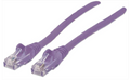 Intellinet IEC-C6-PRP-10, Network Cable, Cat6, UTP, RJ45 Male / RJ45 Male, 3.0 m (10 ft.), Purple, Part# 393157
