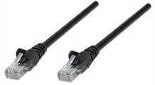 Intellinet IEC-C6-BK-14, Network Cable, Cat6, UTP, RJ45 Male / RJ45 Male, 5.0 m (14 ft.), Black, Part# 343350