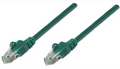 INTELLINET IEC-C6-GR-25, Network Cable, Cat6, UTP 25 ft. (7.5 m), Green, Stock# 342520