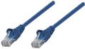 INTELLINET IEC-C6-BL-50, Network Cable, Cat6, UTP 50 ft. (15.0 m), Blue, Stock# 342438