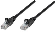 INTELLINET Network Cable, Cat6, UTP 100 ft. (30.0 m), Black, Stock# 342124