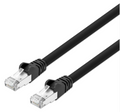 Intellinet IEC-C8AS-BK-50, Cat8.1 S/FTP Network Patch Cable, 50 ft., Black, 40G, 2 GHz, 100% Copper, 24 AWG, RJ45, Stranded, Snag-free, Gold-plated Contacts, Part# 743112