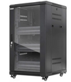 Intellinet INC-FSPRO-24X24-18U, Pro Line Network Cabinet with Integrated Fans, 18U, Part# 716222
