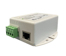Tycon Gigabit 9-36VDC IN 48VDC OUT 17W DC to DC Converter and 802.3af Mode A PoE inserter, Part# TP-DCDC-1248GAD