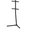 Manhattan Portable Height-Adjustable Swivel TV Standortable Height-Adjustable Swivel TV Stand, Black, Part# 462631
