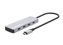 Manhattan 4-Port 10G USB-C Hub, Part# 181143