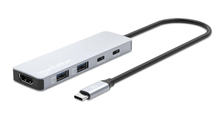 Manhattan USB-C PD 5-in-1 HDMI 4K Docking Station / Multiport Hub, Part# 190411