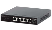 Intellinet IPS-05-2.5G01-70W, 6-Port PoE++ Switch with 5 x 2.5G Ethernet Ports and 1 SFP+ Uplink, Part# 562133