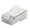 INTELLINET IMP-C6AS-FT100, Cat6A STP EZ plug, 3 prong modular plug 15uin. 100pack/jar, Part# 791366