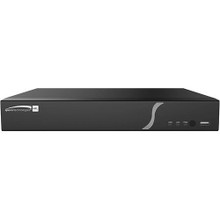 Speco H6HRL HRL Series H.265 Hybrid DVR with Smart Analytics, Black, Part# H6HRL