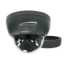 Speco HT7246T2 2MP Intensifier HD-TVI Dome Camera with Junction Box, 2.8-12mm Varifocal Lens, Dark Gray, Part# HT7246T2