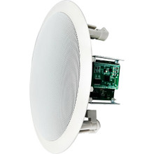 Speco SPIPG66T 6.5" IP Modern Grille In-Ceiling Speaker (White), Part# SPIPG66T