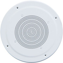 Speco IP 8" Grille In-Ceiling Speaker, Off-White, Part# SPIPG86TG