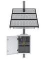Speco SXC200 200W Solar Powered Panel, 4G Router, Enclosure, Poe Switch, Charge Controller, Part# SXC200