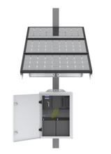 Speco SXC300 300W Solar Powered Panel, 4G Router, Enclosure, PoE Switch, Charge Controller, Part# SXC300