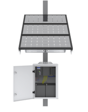 Speco SXC400 400W Solar Powered Panel, 4G Router, Enclosure, PoE Switch, Charge Controller, Part# SXC400