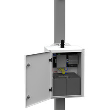Speco SXU24VKIT Outdoor UPS Enclosure for Solar Panels, Part# SXU24VKIT
