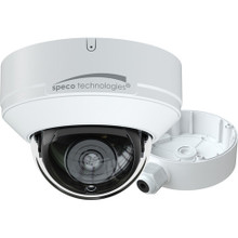 Speco VLD9 2MP HD-TVI IR Dome Camera with Junction Box, 2.8mm Fixed Lens, White, Part# VLD9