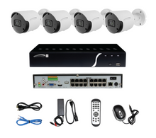 Speco ZIPB4N1 4-Channel 8MP NVR with 1TB HDD & Four 5MP Night Vision Bullet Cameras Kit, Part# ZIPB4N1