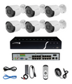 Speco ZIPB8N2 8-Channel 8MP NVR with 2TB HDD & Six 5MP Night Vision Bullet Cameras Kit, Part# ZIPB8N2