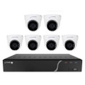 Speco ZIPWL86T2 8-Channel Wall Mount Zip Kit with 6 Turret Cameras, 2TB, Part# ZIPWL86T2